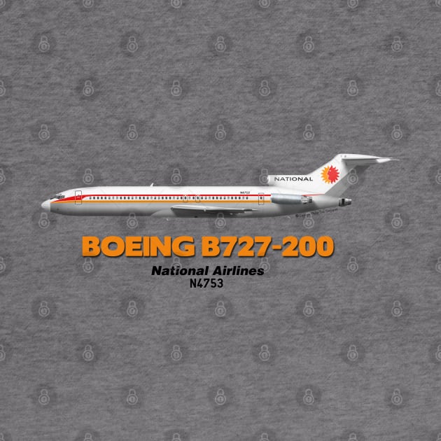 Boeing B727-200 - National Airlines by TheArtofFlying